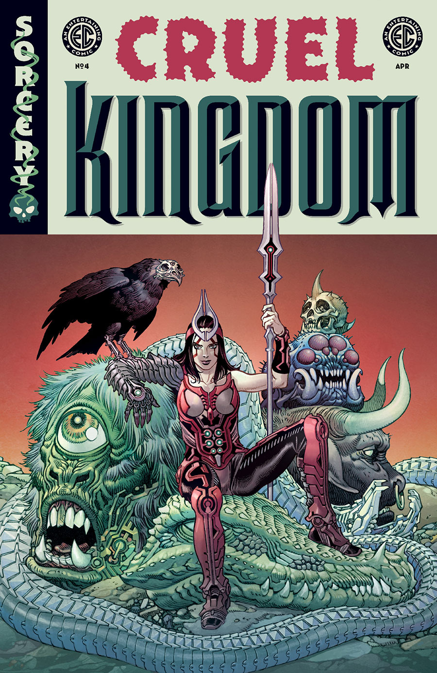 Cruel Kingdom #4 Cover B Variant Gabriel Rodriguez Cover (EC Comics)