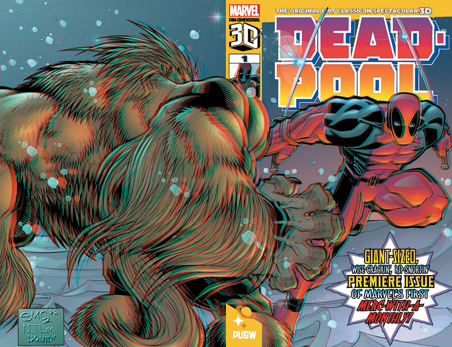 DEADPOOL (1997) #1 PAN DIMENSIONAL 3D ED (C: 1-1-1)