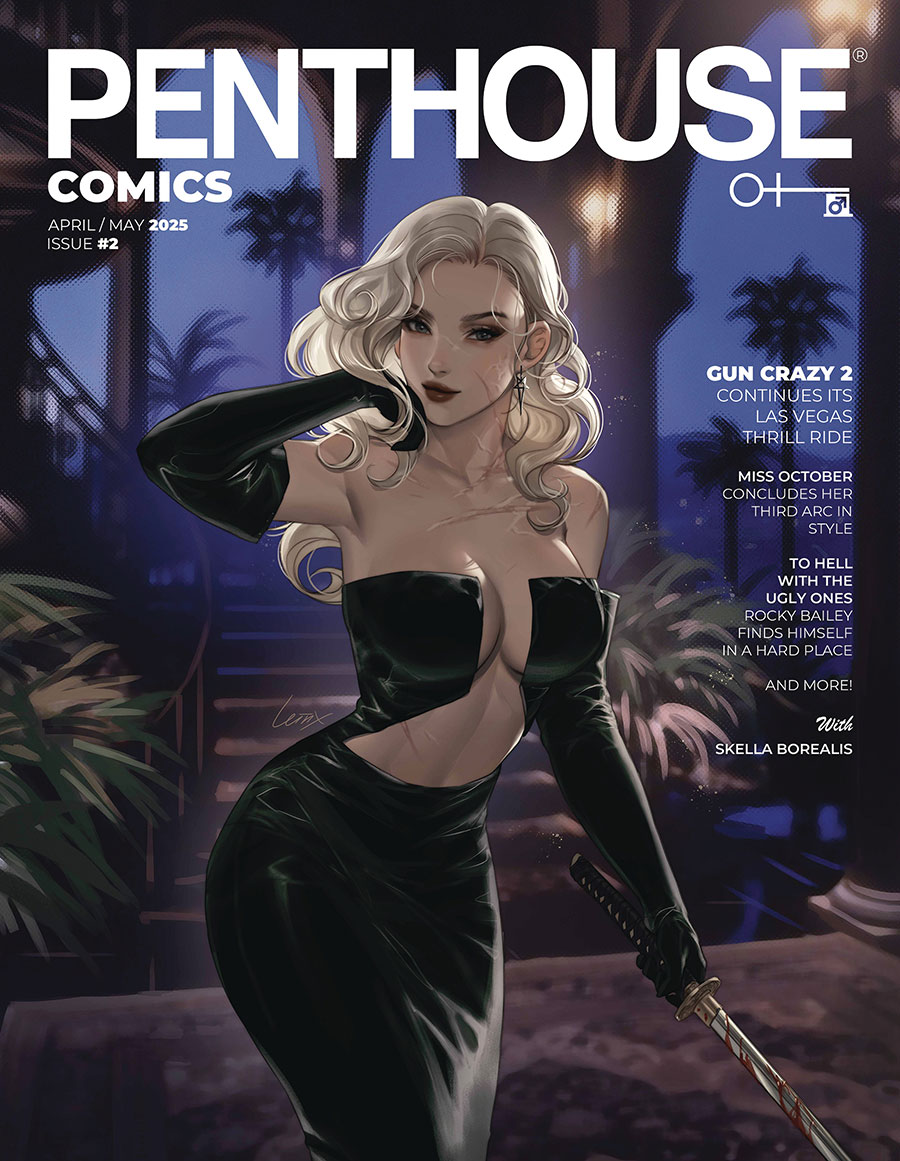 Penthouse Comics Vol 2 #2 Cover B Variant Lesley Leirix Li Cover