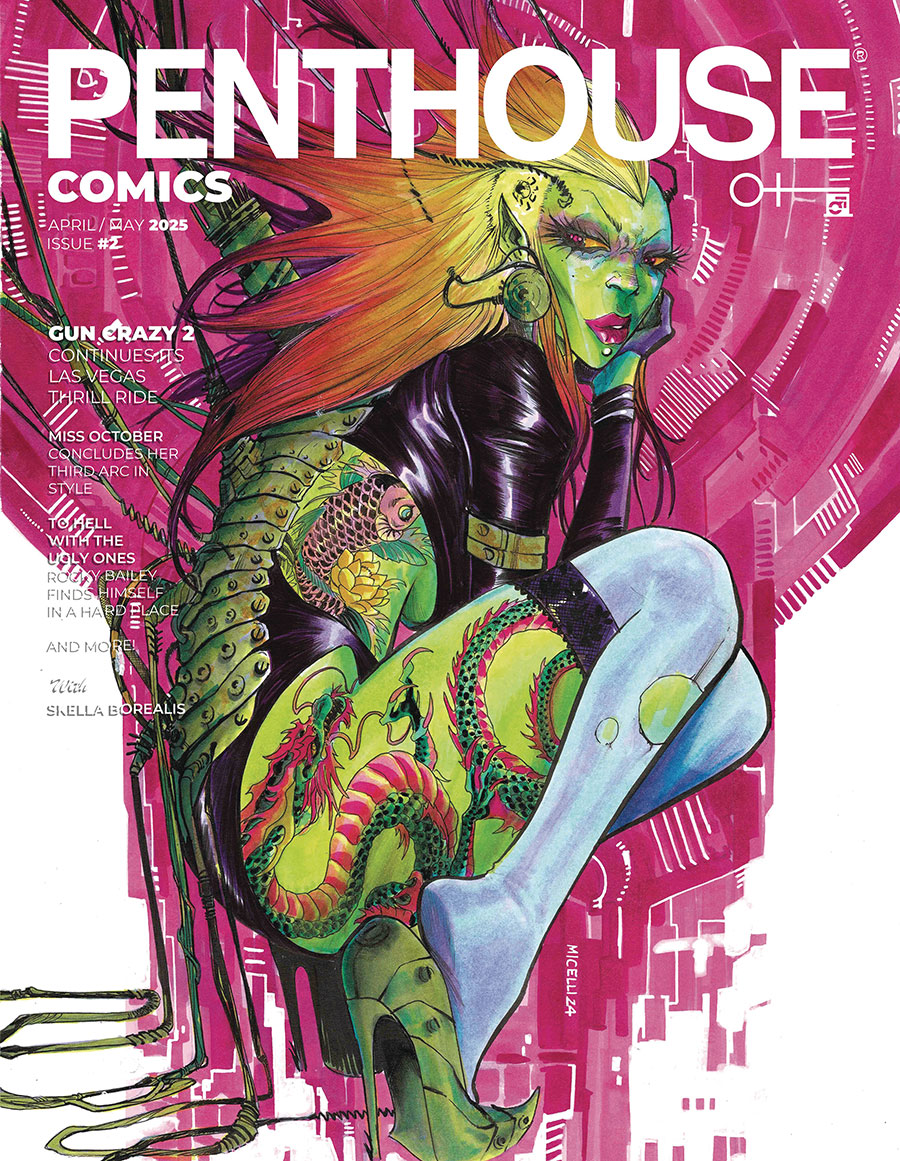 Penthouse Comics Vol 2 #2 Cover C Variant Alessandro Micelli Cover