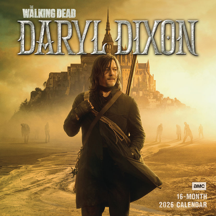 WALKING DEAD DARYL DIXON 2026 WALL CALENDAR (C: 0-1-2)