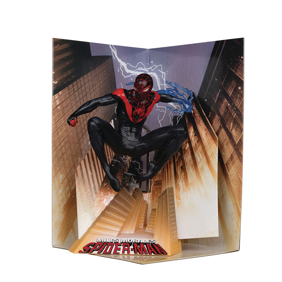 McFarlane Marvel Wave 2 Miles Morales Spider-Man 1 1/10 Scale Figurine