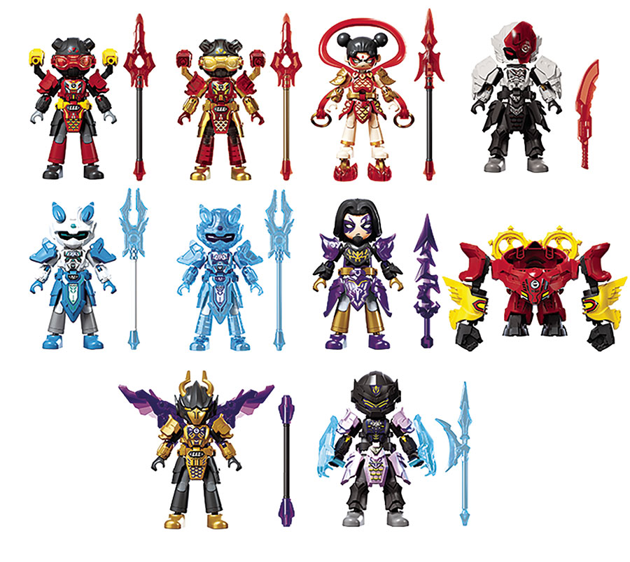 BLOKEES FIGURES HERO INFINITY GALAXY VERSION WAVE 2 9PC PDQ