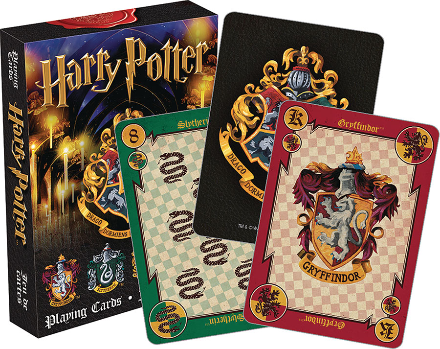 HARRY POTTER CRESTS PLAYING CARDS (C: 1-1-2)