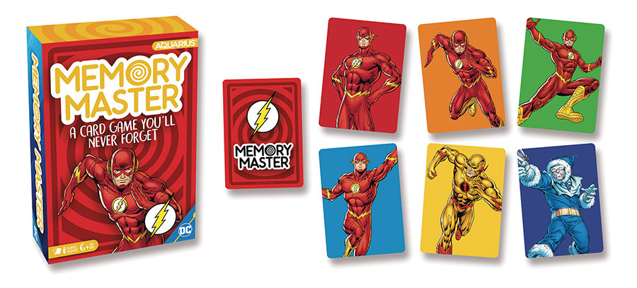 DC COMICS THE FLASH MEMORY MASTER CARD GAME (C: 1-1-2)