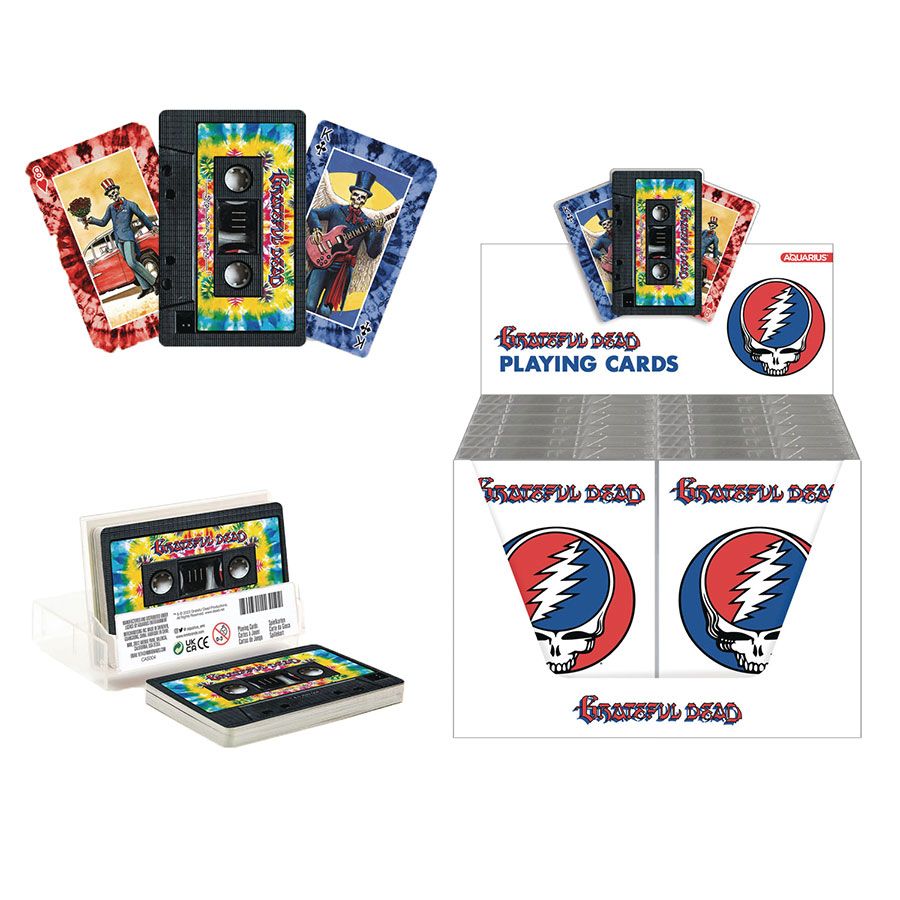 GRATEFUL DEAD CASSETTE PLAYING CARDS (C: 1-1-2)