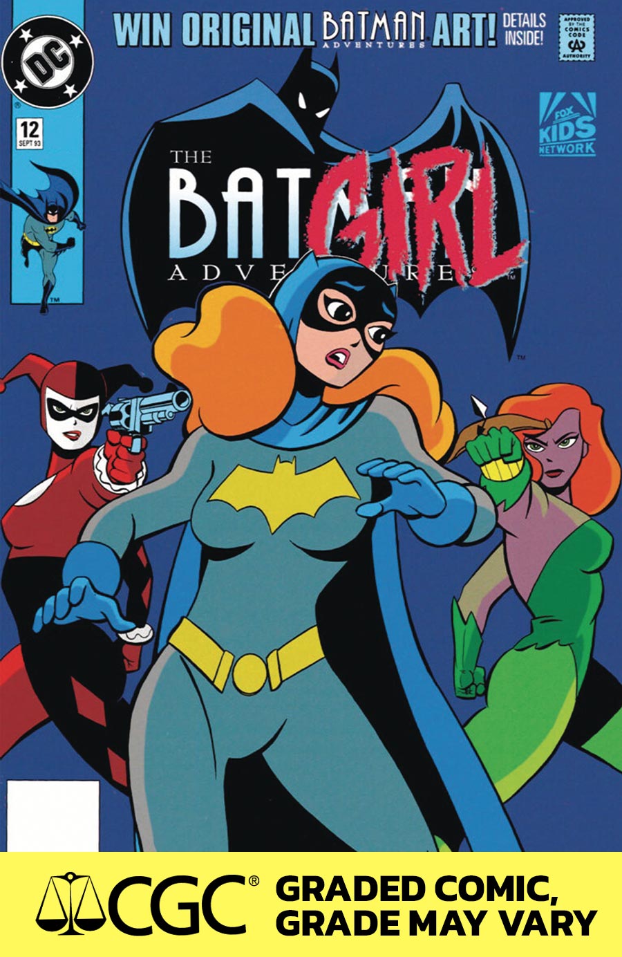 Batman Adventures #12 Facsimile Edition Cover E DF Foil Variant Cover CGC Graded 9.6 Or Higher