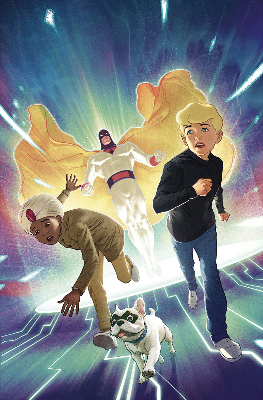 Space Ghost Jonny Quest SpaceQuest #2 Cover H Dynamite Metal Premium Joshua Middleton Cover