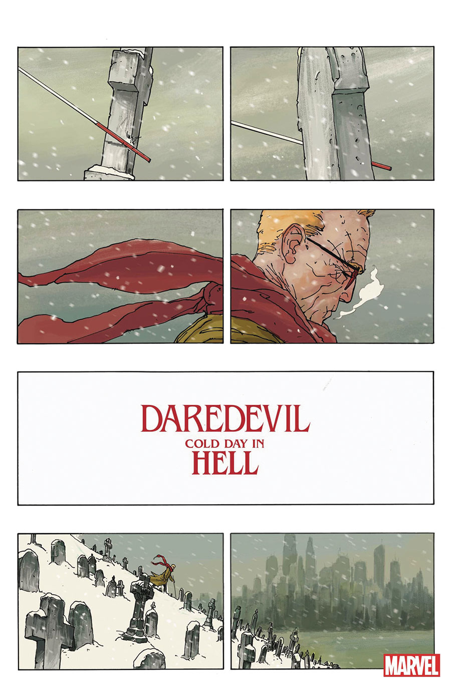 Daredevil Cold Day In Hell #1 Cover I DF Signed By Charles Soule