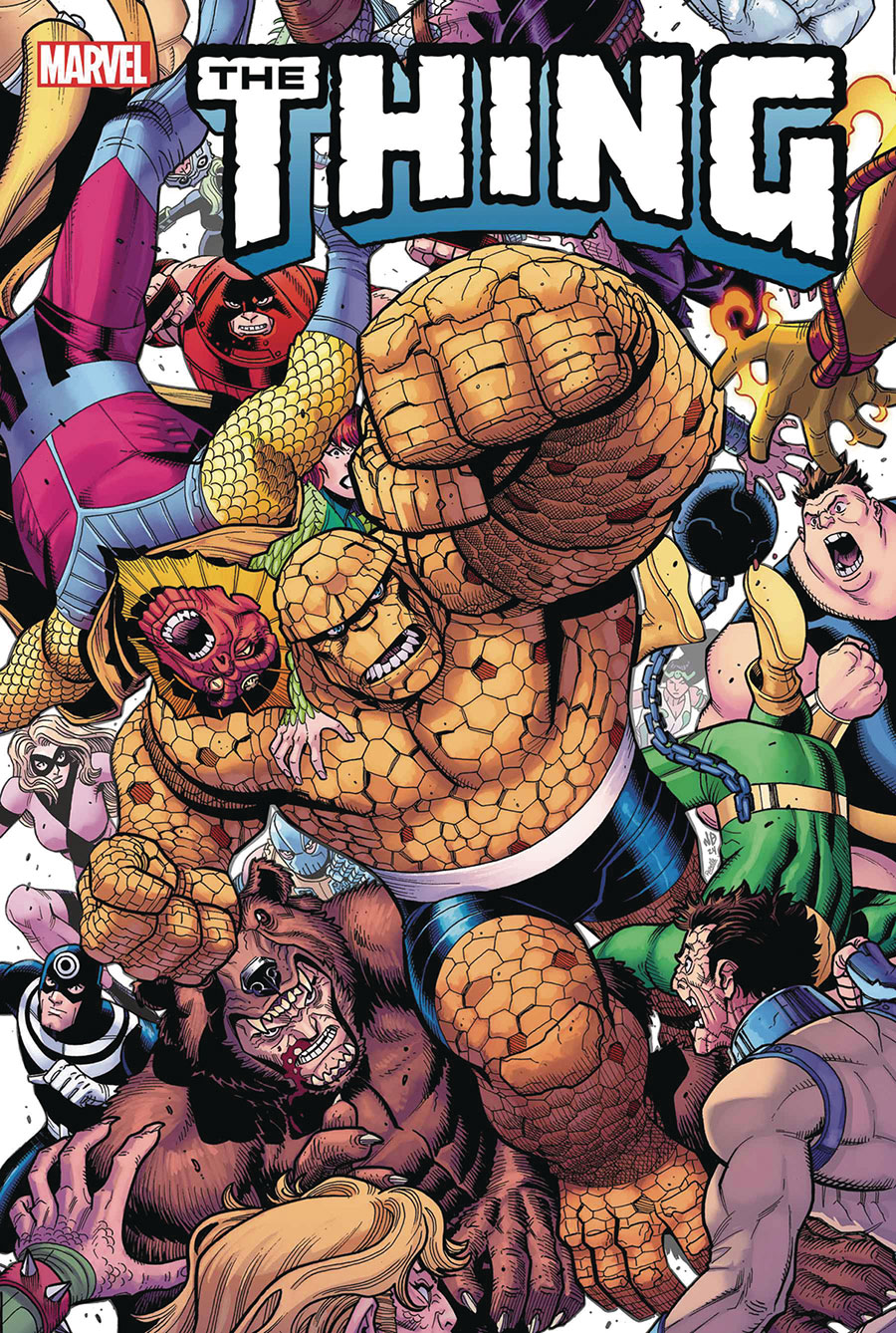 Thing Vol 4 #1 Cover F DF Signed By Tony Fleecs