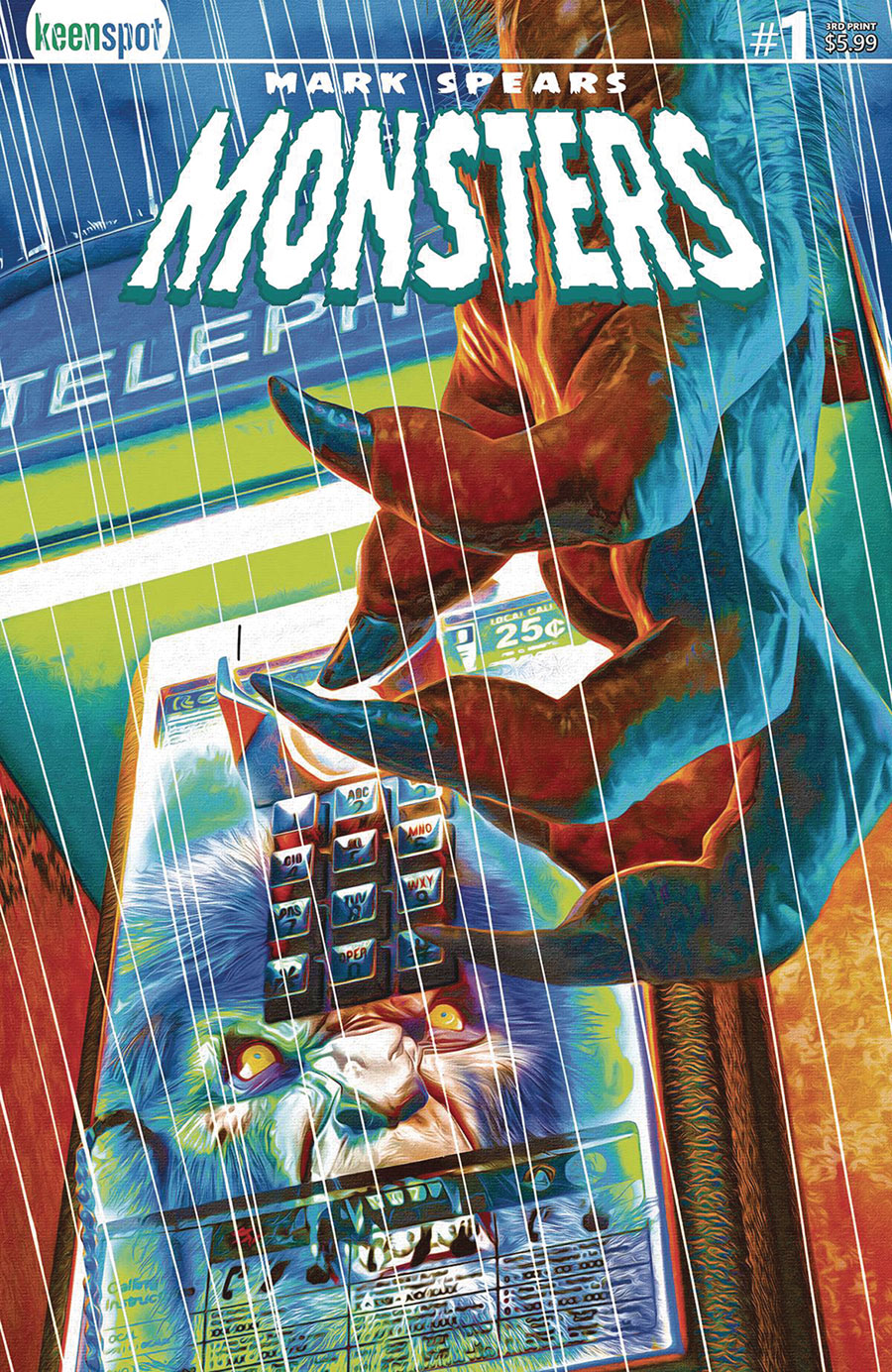 Mark Spears Monsters #1 Cover Q Encore Edition DF Signed By Mark Spears