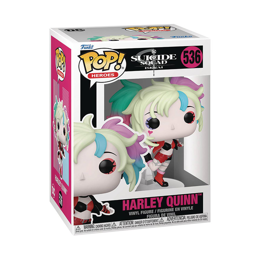 POP Animation DC Suicide Squad Isekai Harley Quinn Vinyl Figure