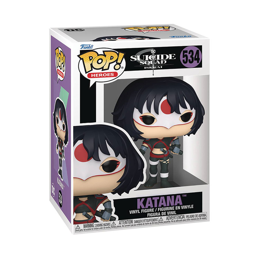 POP Animation DC Suicide Squad Isekai Katana Vinyl Figure