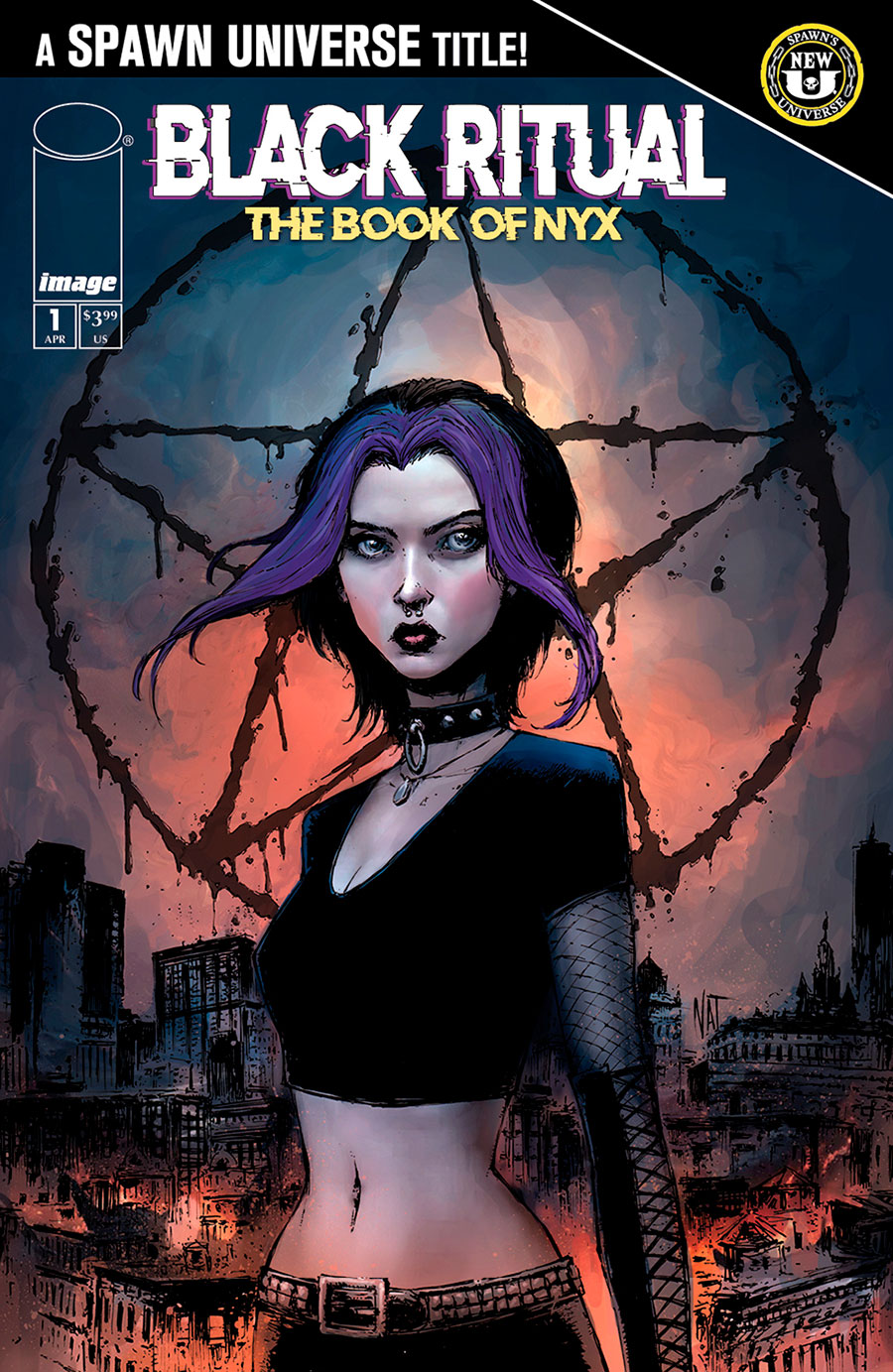 Black Ritual The Book Of Nyx #1 Cover A Regular Nat Jones Cover