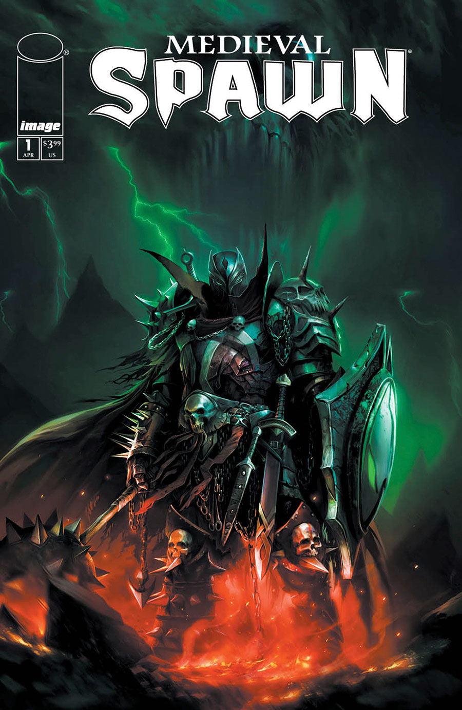 Medieval Spawn #1 Cover A Regular Francesco Mattina Cover