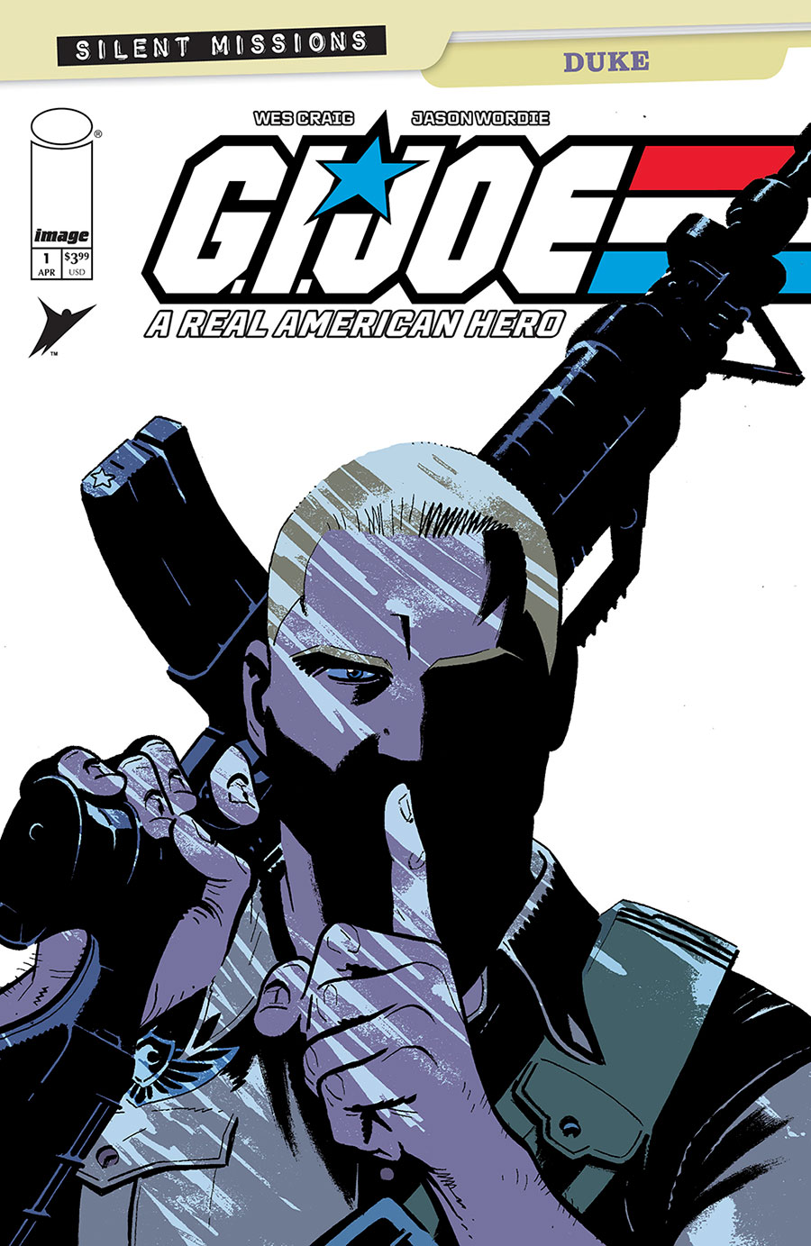 GI Joe A Real American Hero Silent Missions Duke #1 (One Shot) Cover A Regular Wes Craig & Jason Wordie Cover