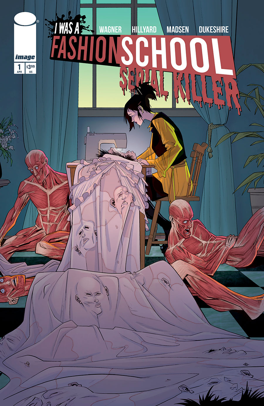 I Was A Fashion School Serial Killer #1 Cover A Regular Daniel Hillyard & Michelle Madsen Blood & Stitches Cover