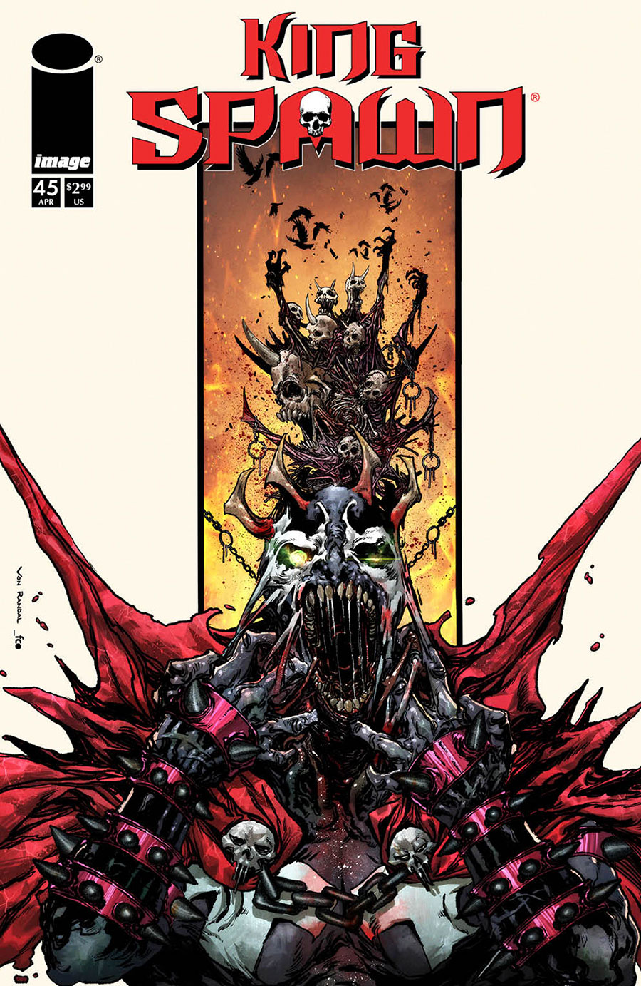 King Spawn #45 Cover B Variant Von Randal Cover