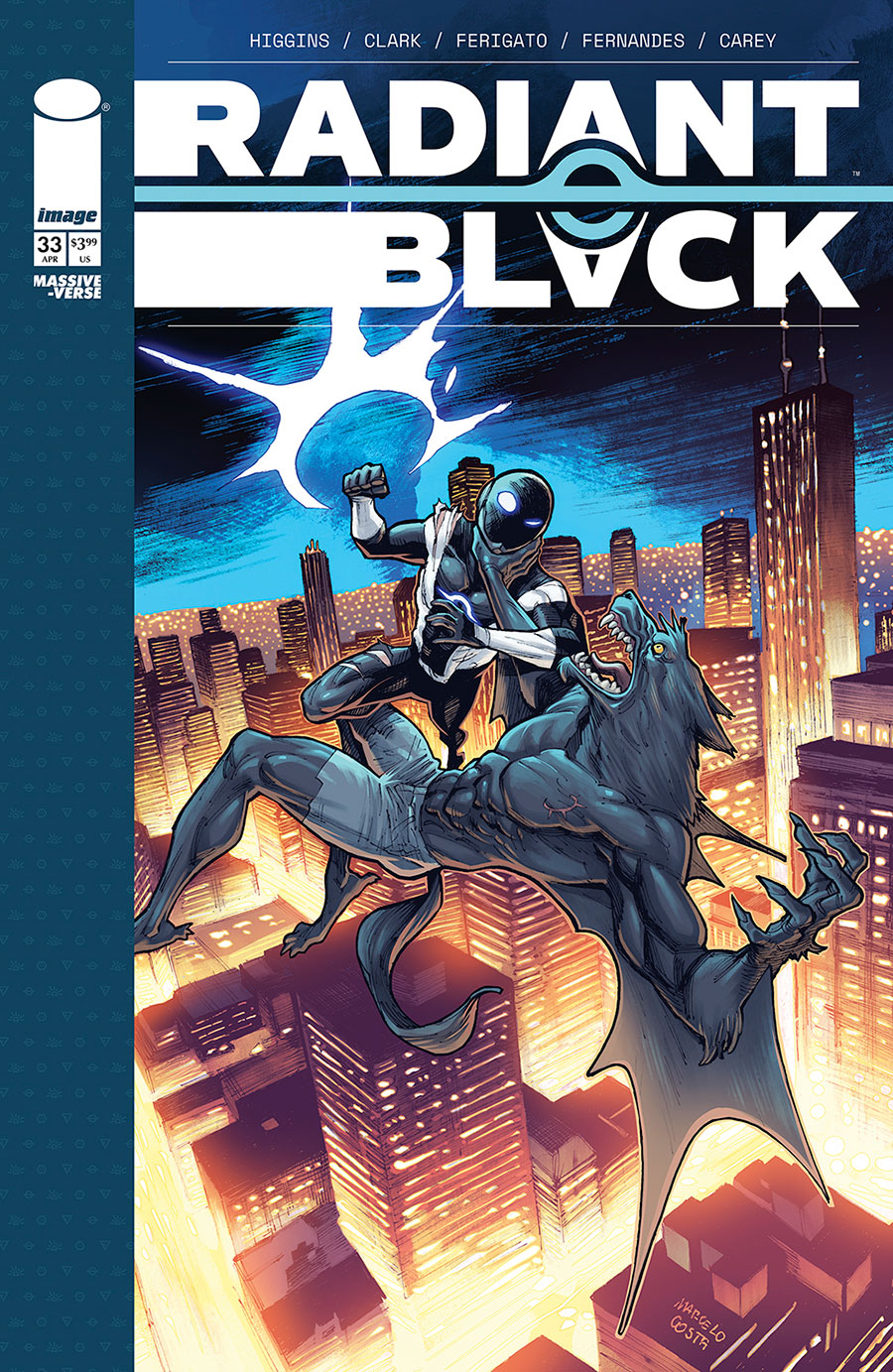 Radiant Black #33 Cover A Regular Marcelo Costa Cover