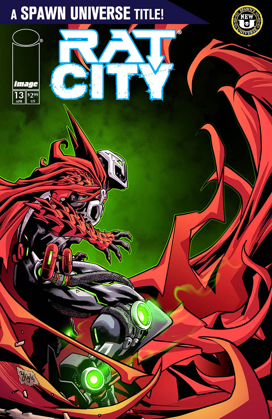 Rat City #13 Cover A Regular Ze Carlos Cover