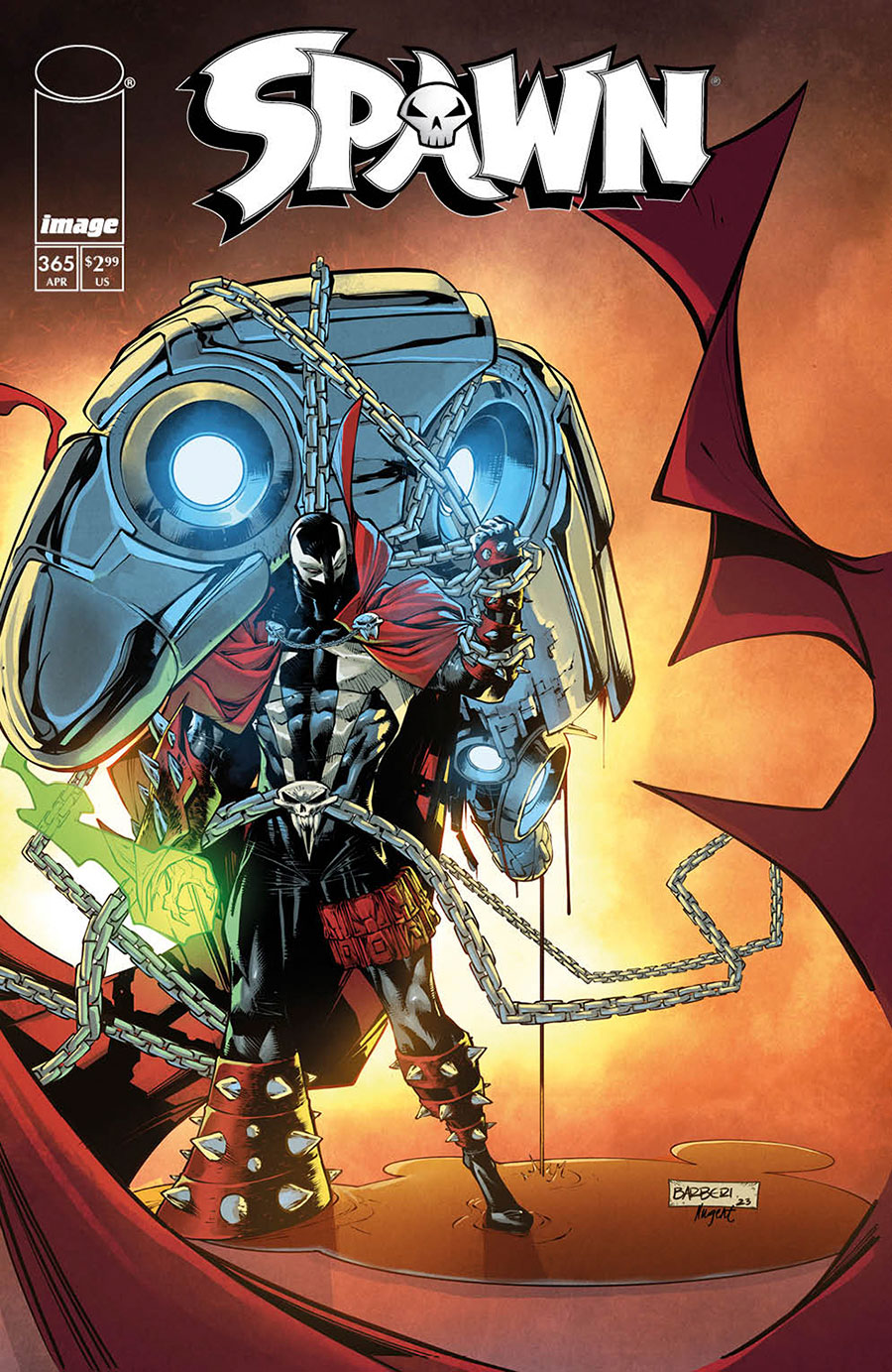 Spawn #365 Cover A Regular Carlo Barberi Cover