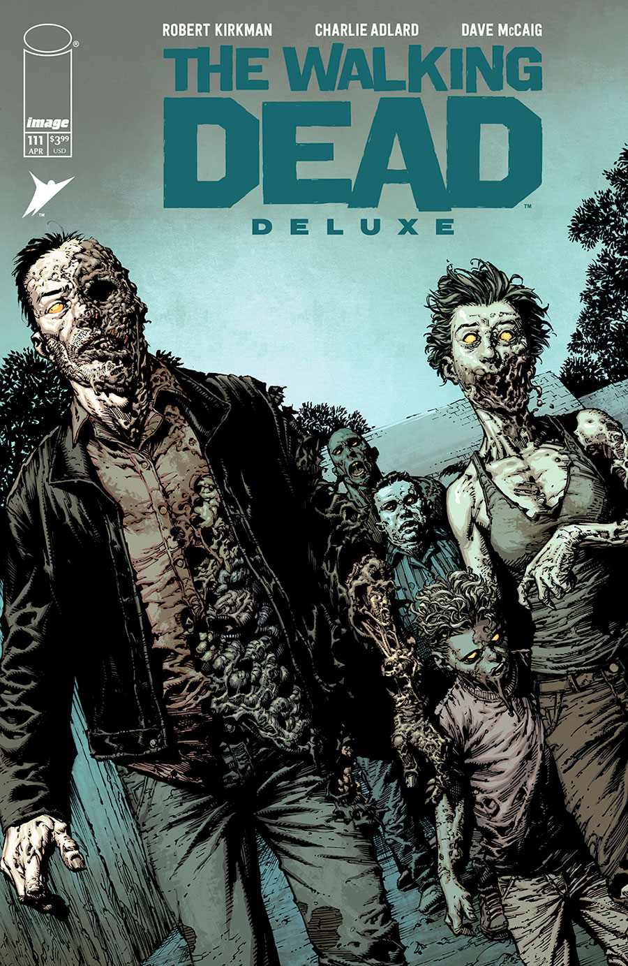 Walking Dead Deluxe #111 Cover A Regular David Finch & Dave McCaig Cover