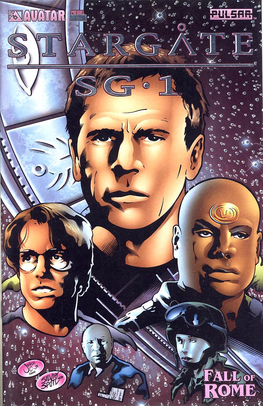 Stargate SG-1 Fall Of Rome Prequel Platinum Foil Incentive Cvr