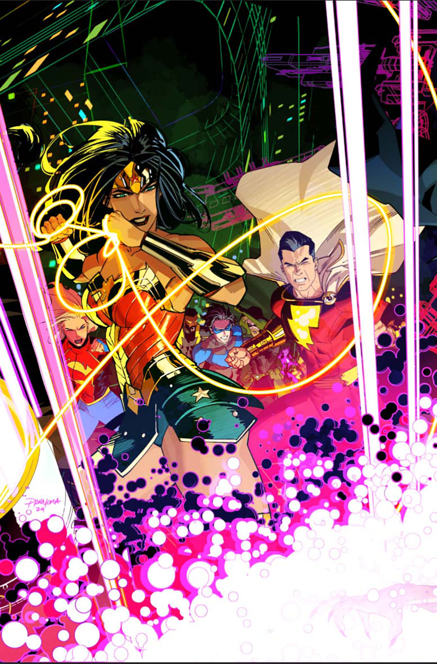 Justice League Unlimited #6 Cover A Regular Dan Mora Connecting Cover (DC All In)(We Are Yesterday Part 2)