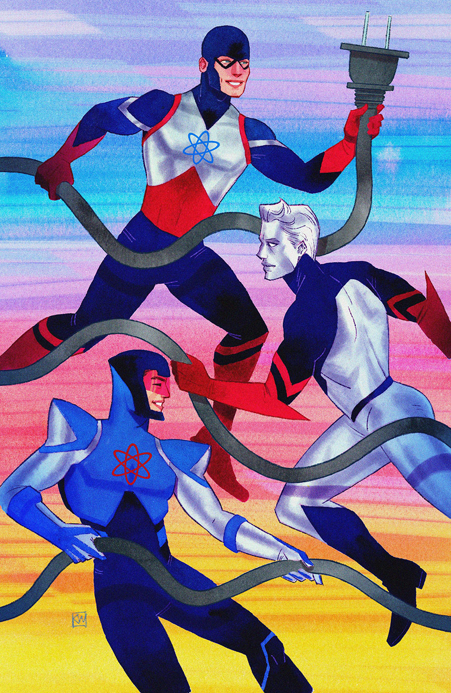 Justice League The Atom Project #4 Cover C Variant Kevin Wada Card Stock Cover (DC All In)