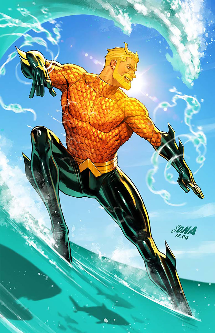 Aquaman Vol 7 #4 Cover B Variant David Nakayama Card Stock Cover (DC All In)