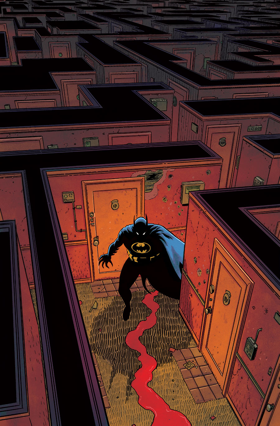 Batman Dark Patterns #5 Cover A Regular Hayden Sherman Cover