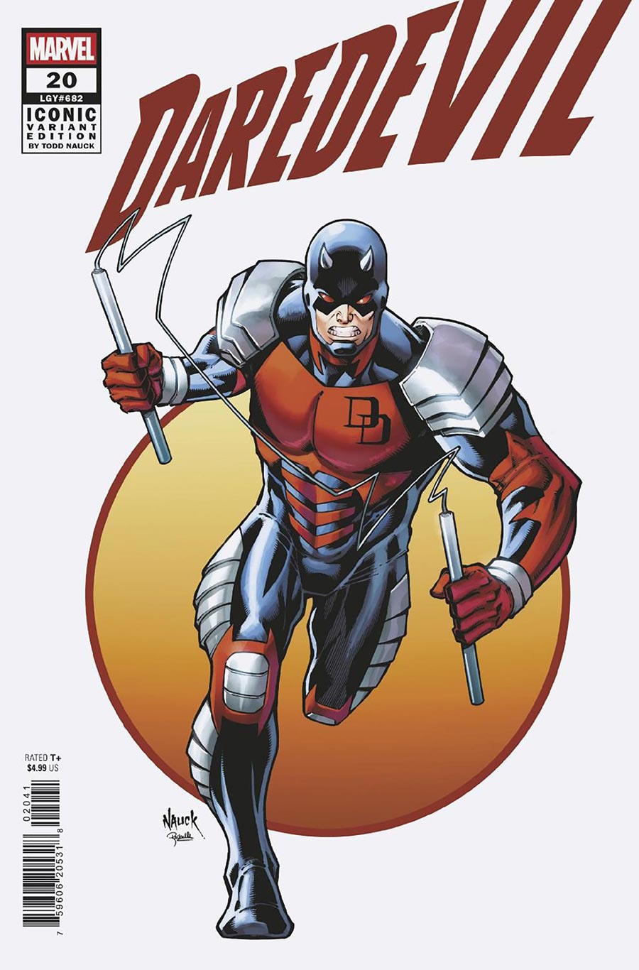 Daredevil Vol 8 #20 Cover C Variant Todd Nauck Iconic Cover