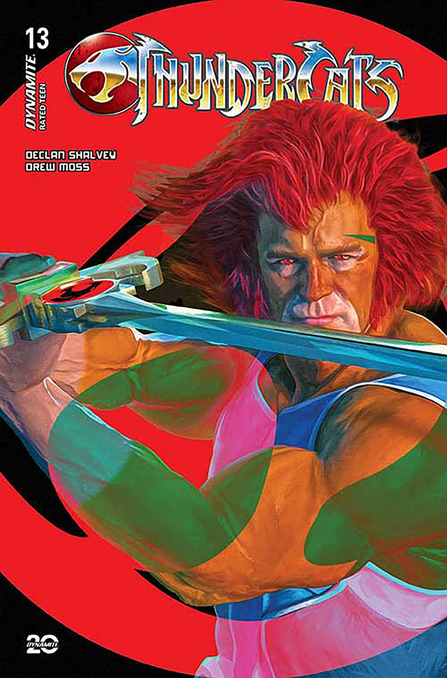 Thundercats Vol 3 #13 Cover W Variant Mark Spears Red Background Cover