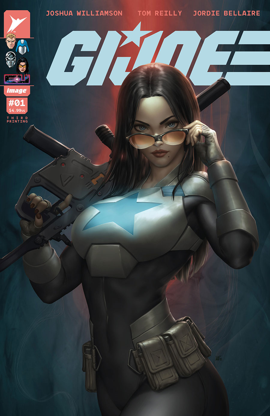 GI Joe Vol 10 #1 Cover W 3rd Ptg A Kendrick kunkka Lim Variant Cover