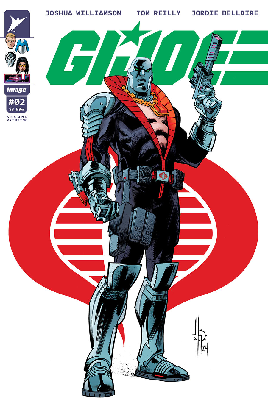 GI Joe Vol 10 #2 Cover I 2nd Ptg B Jason Howard Cobra Variant Cover