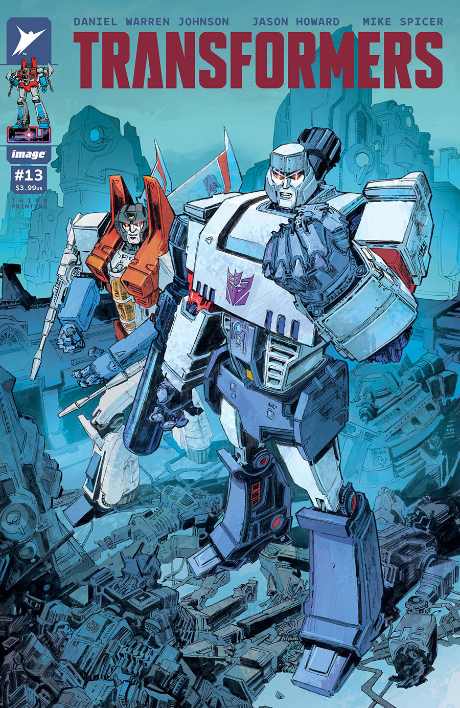 Transformers Vol 5 #13 Cover K 3rd Ptg