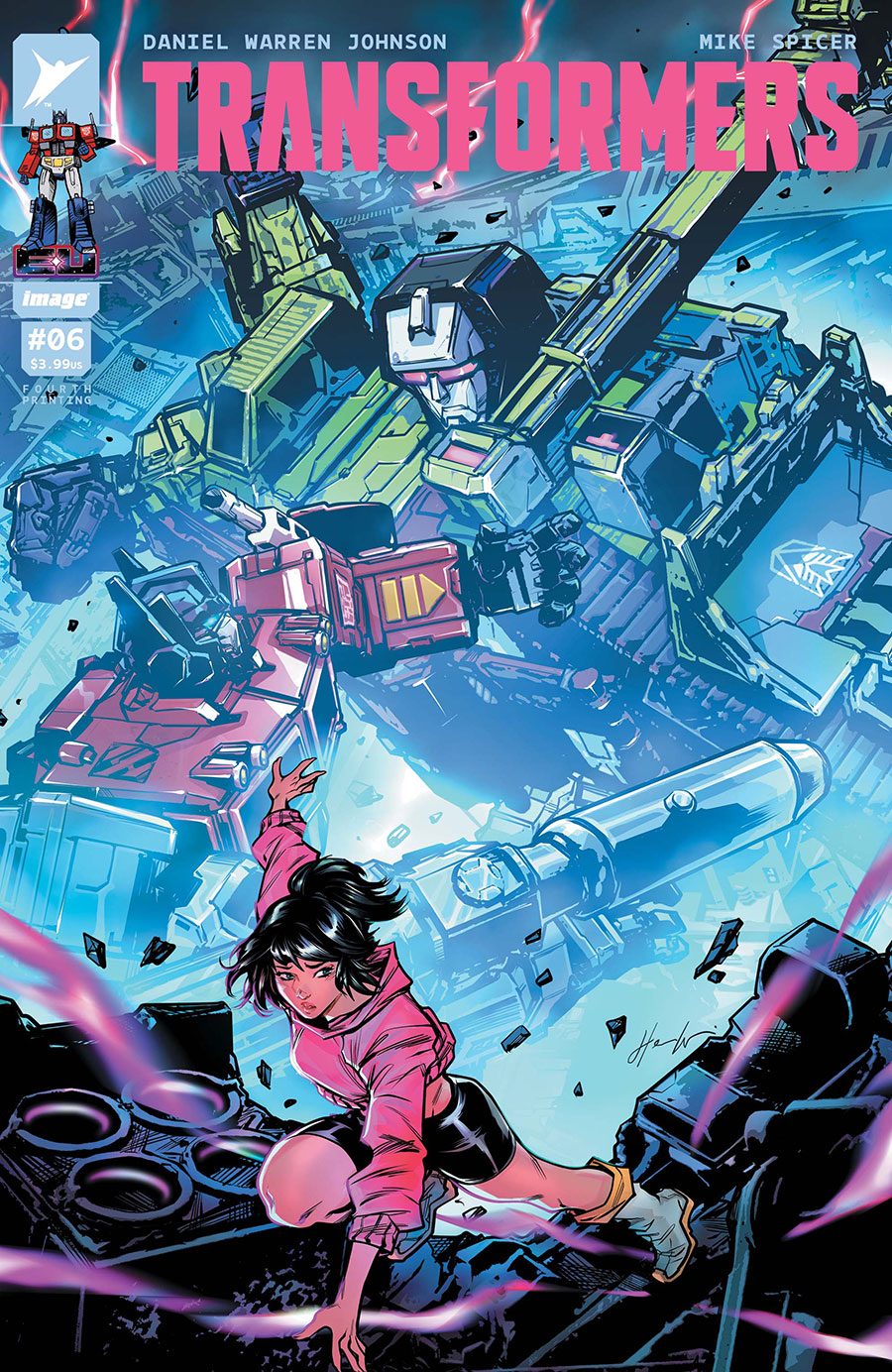 Transformers Vol 5 #6 Cover I 4th Ptg