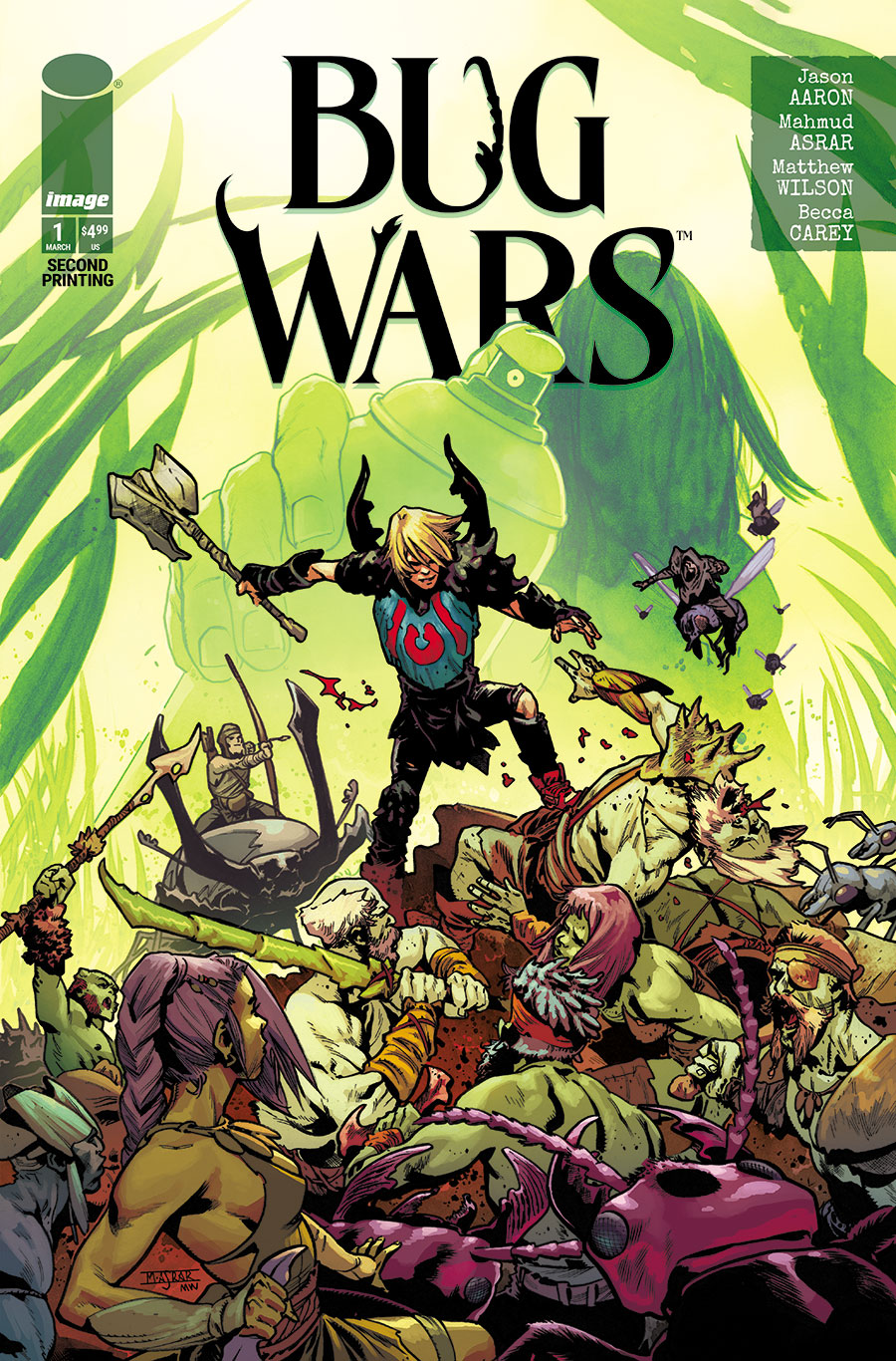 Bug Wars #1 Cover G 2nd Ptg