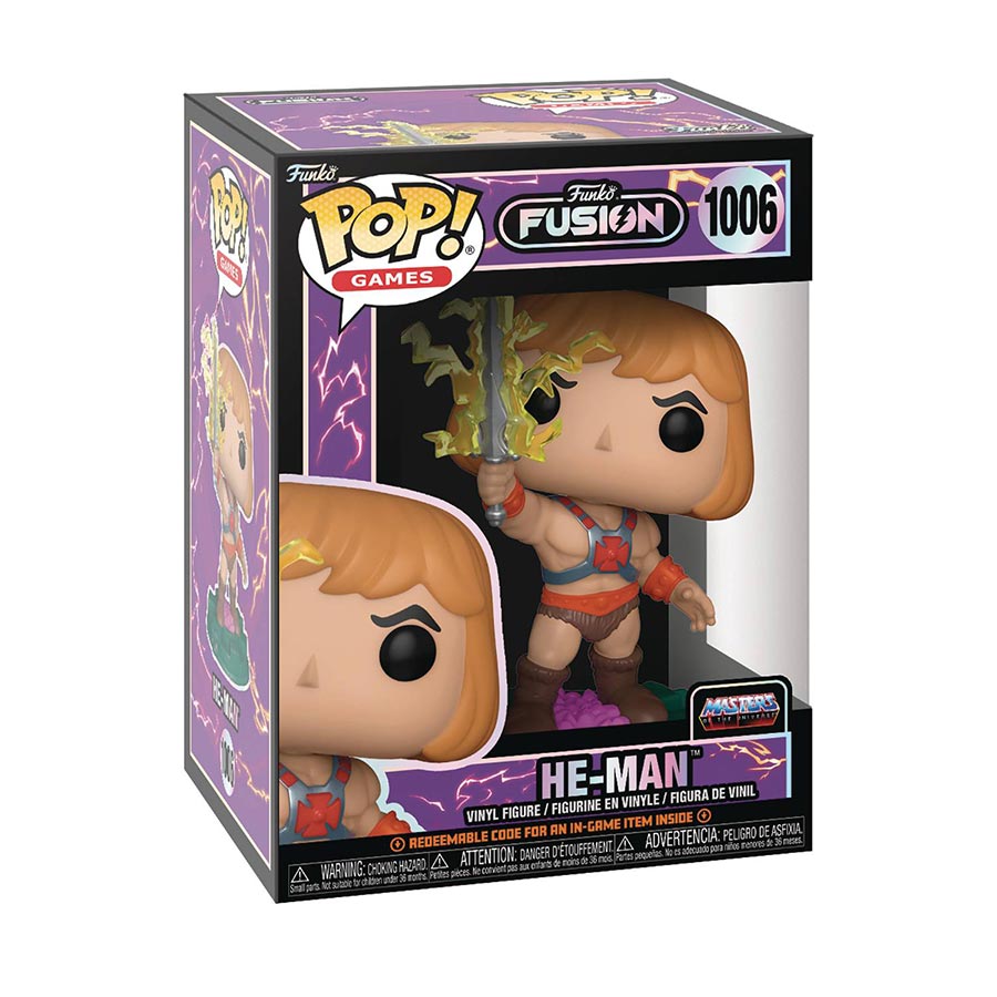 POP Games Funko Fusion He-Man Vinyl Figure