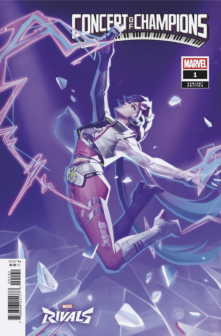 Concert Of Champions #1 (One Shot) Cover B Variant NETEASE Games Marvel Rivals Cover