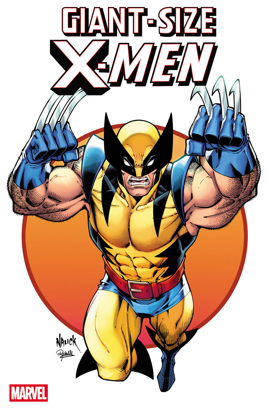 Giant-Size X-Men (2025) #1 Cover B Variant Todd Nauck Iconic Cover (Giant-Size X-Men 50th Anniversary Part 1)