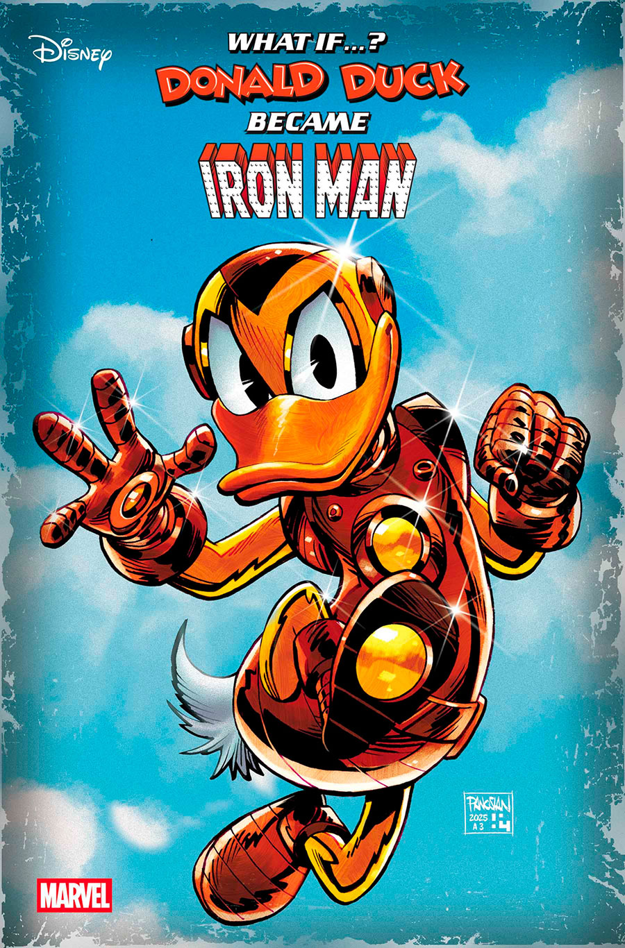 Marvel & Disney What If Donald Duck Became Iron Man #1 (One Shot) Cover E Variant Dan Panosian Cover