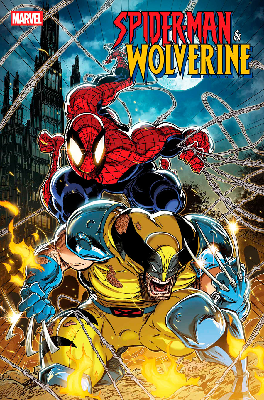 Spider-Man & Wolverine #1 Cover A Regular Kaare Andrews Cover