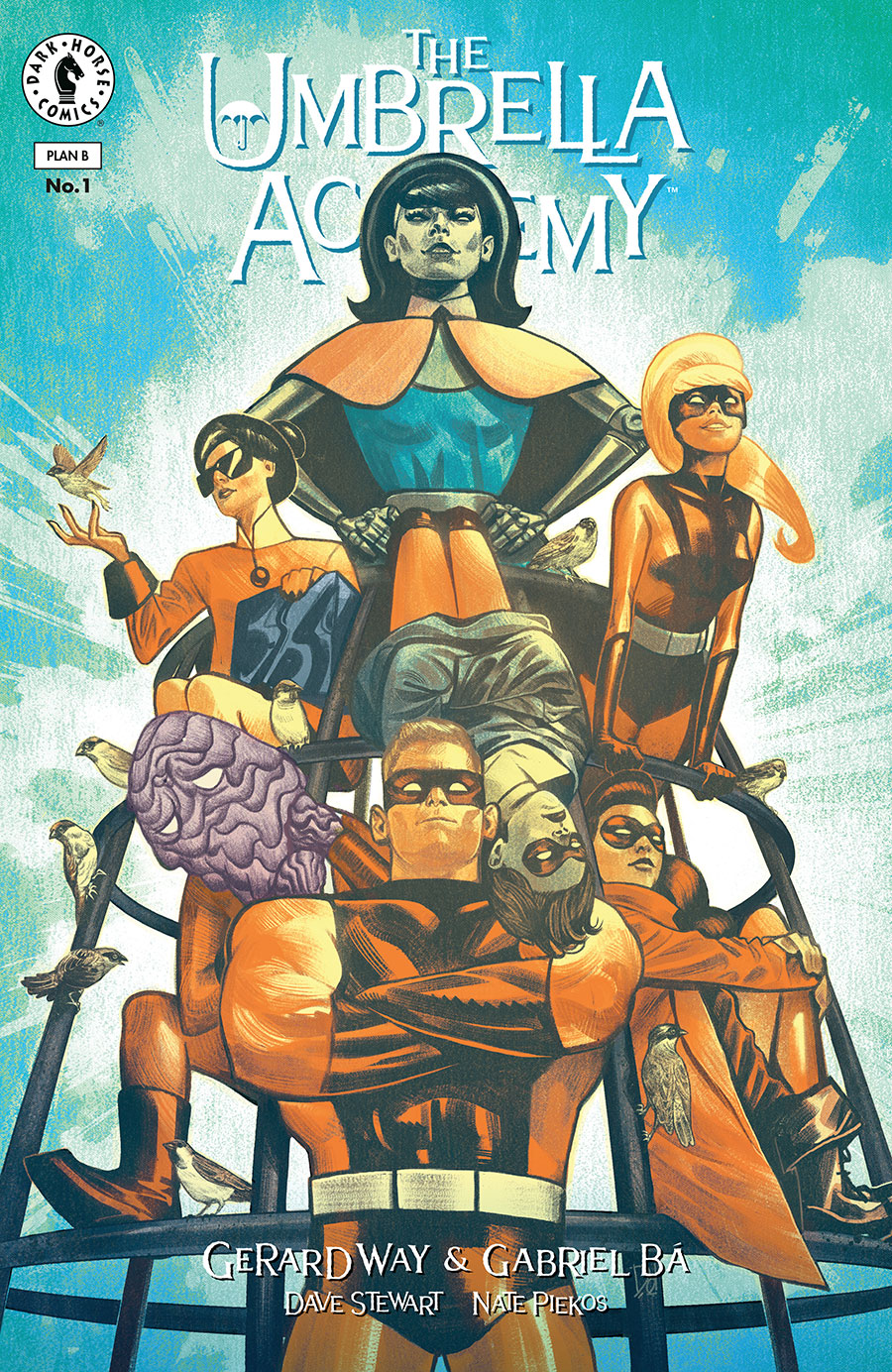 Umbrella Academy Plan B #1 Cover D Variant Mike Del Mundo Cover