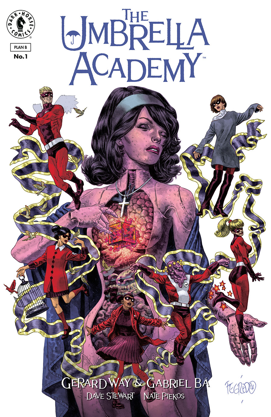 Umbrella Academy Plan B #1 Cover E Variant Duncan Fegredo Cover