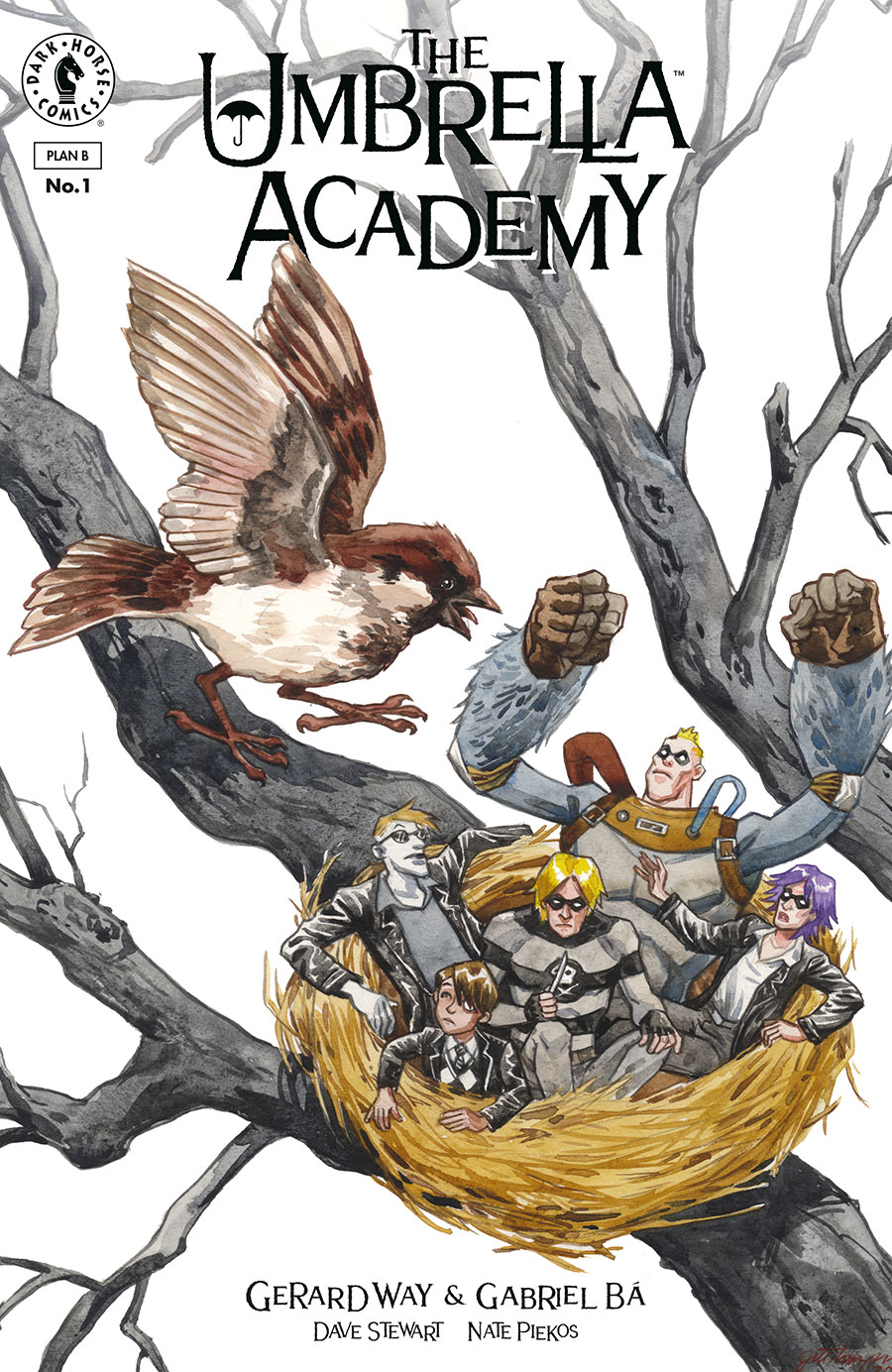 Umbrella Academy Plan B #1 Cover G Variant Jill Thompson Cover