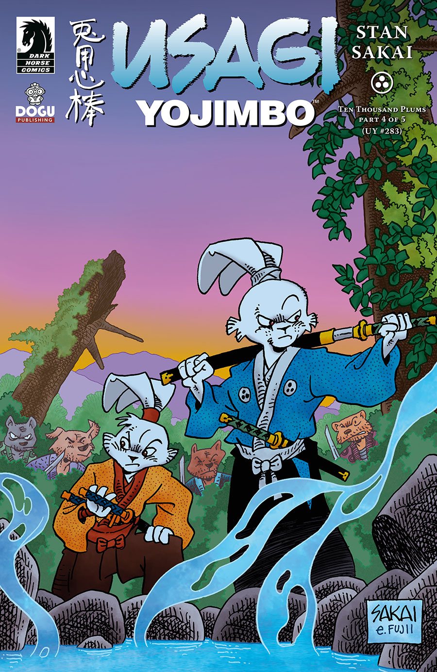 Usagi Yojimbo Ten Thousand Plums #4 Cover A Regular Stan Sakai Cover