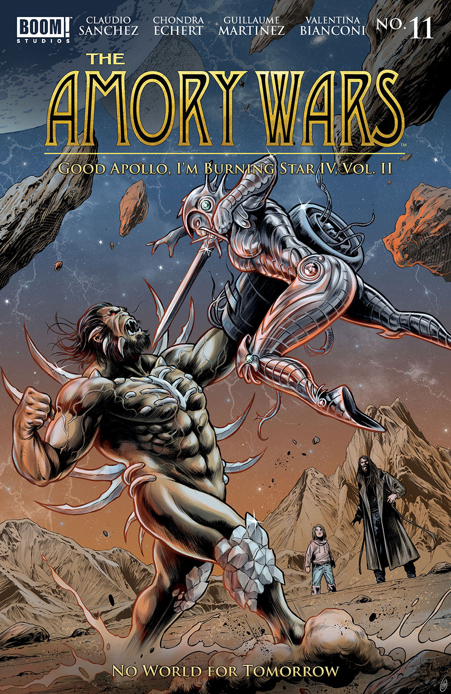 Amory Wars Good Apollo Im Burning Star IV Vol 2 No World For Tomorrow #11 Cover A Regular Gianluca Gugliotta Cover