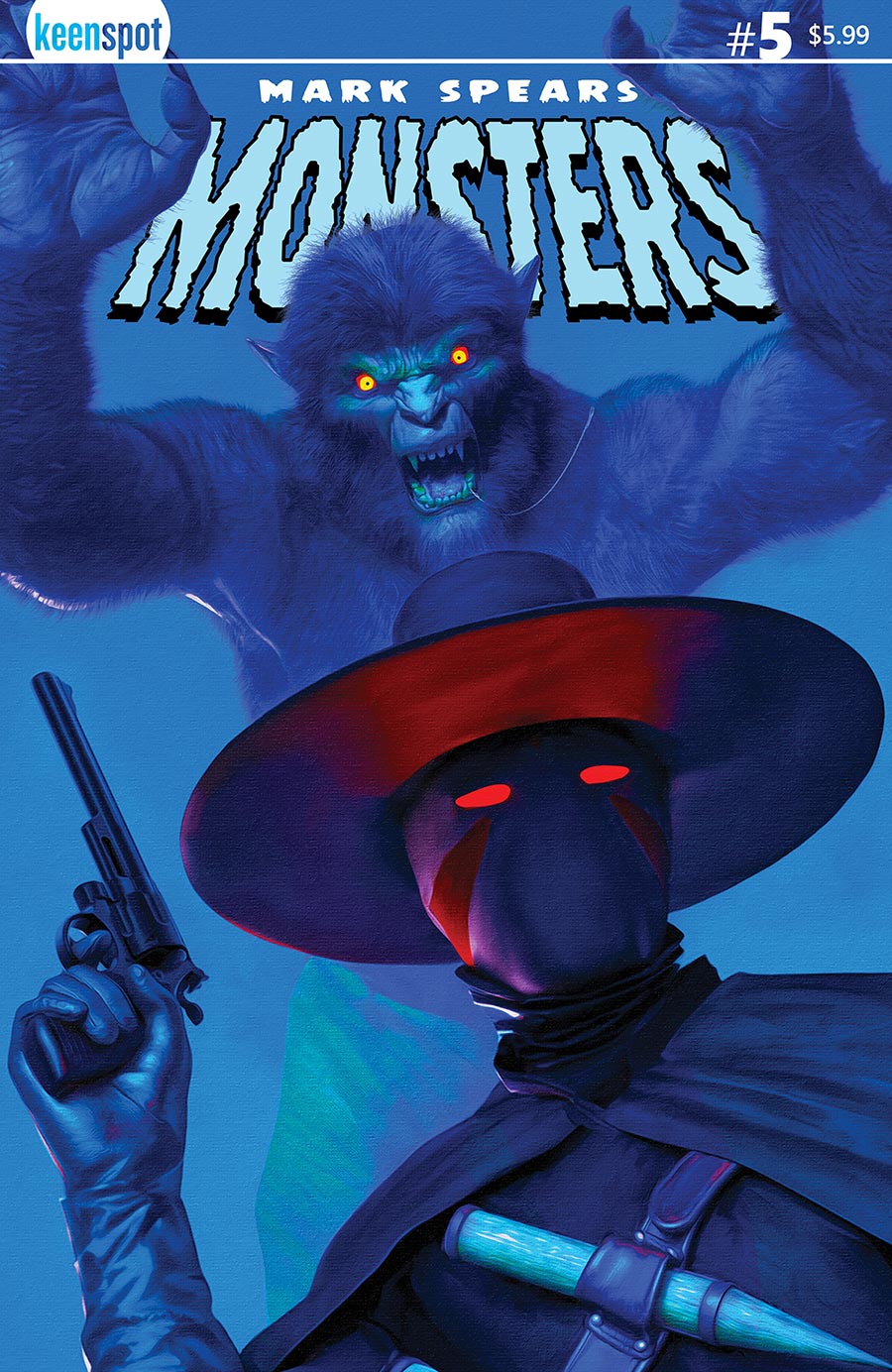 Mark Spears Monsters #5 Cover A Regular Mark Spears The Fight Cover