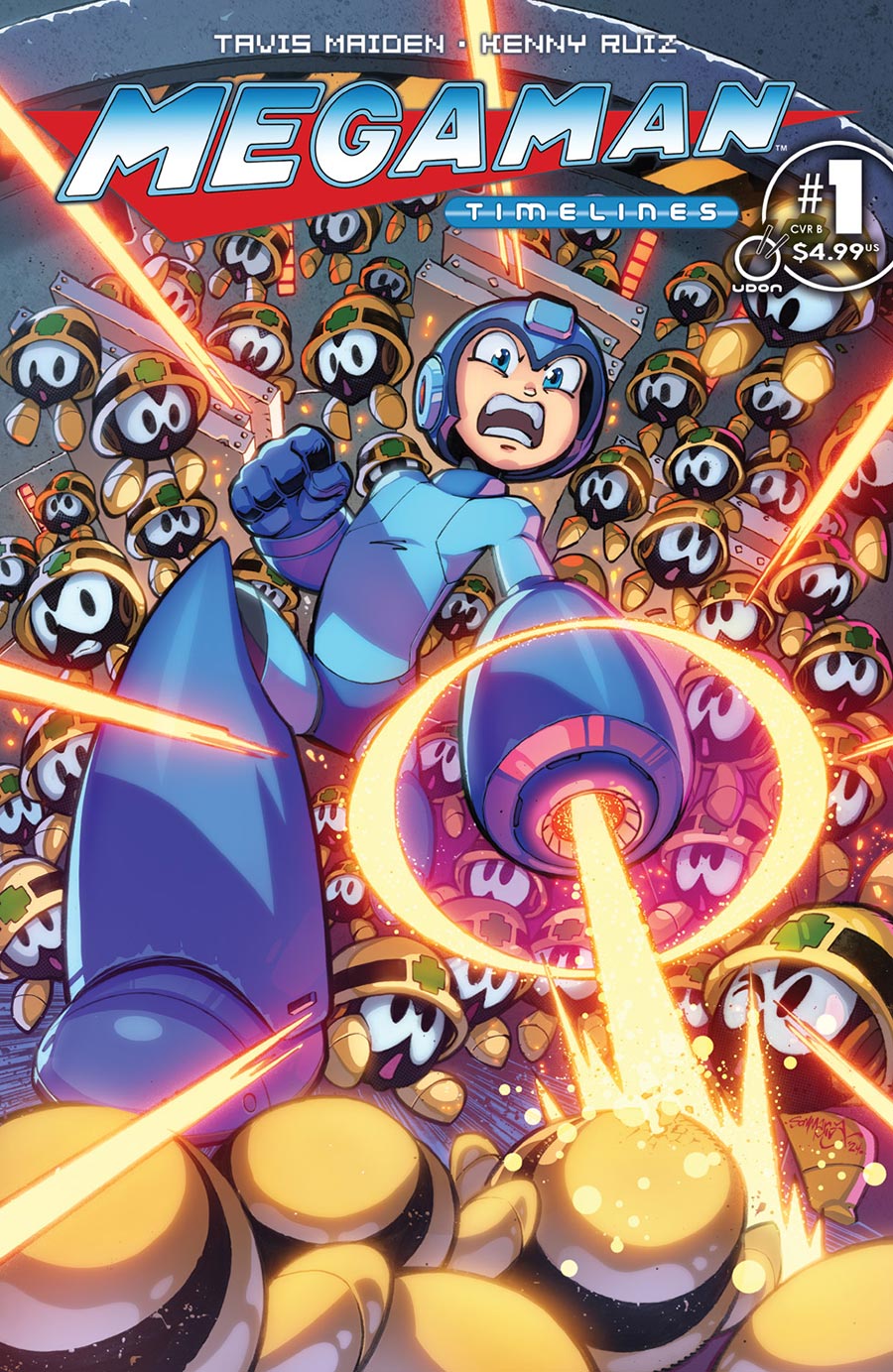 Mega Man Timelines #1 (One Shot) Cover B Variant Jon Sommariva Cover